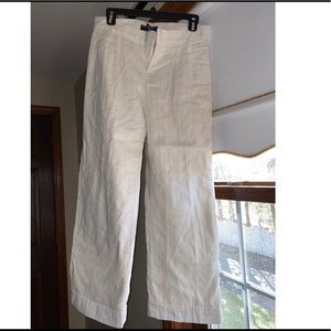 White chino pants
